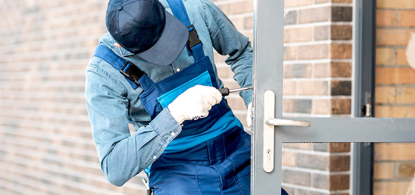 Pivot Storefront Door Locks Installation in East Foothills, California